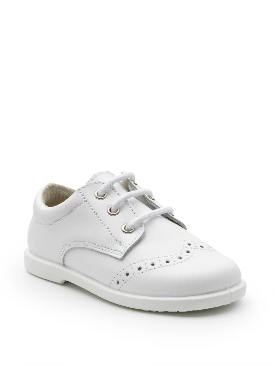 Xiquets Baby Boy White Leather Shoe 3 Xiquets Baby Boy White Leather Shoe