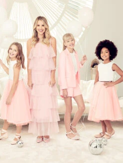 Girls Pink Short Suit 16 Girls Pink Short Suit -Stylish Children's Clothing Store 03 28 01297.1685894613