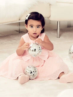 Girls Pink Bridesmaid Dress -Stylish Children's Clothing Store 03 30 69010.1626788326