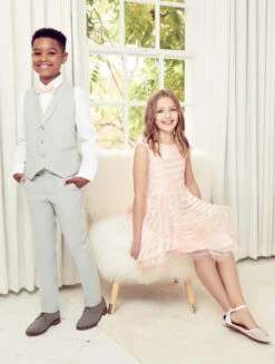 Girls Pink Bridesmaid Dress 10 Girls Pink Bridesmaid Dress -Stylish Children's Clothing Store 03 31 56703.1626788326