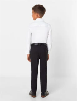 Boys White Concealed Button Shirt -Stylish Children's Clothing Store 046b4983 3f1a 401e 804a fe388e499654 29905.1667559348