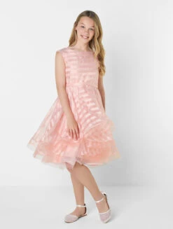 Girls Pink Bridesmaid Dress 11 Girls Pink Bridesmaid Dress -Stylish Children's Clothing Store 04 27 42821.1626788327