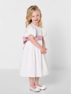 Ivory & Pink Flower Girls Dress - Prim -Stylish Children's Clothing Store 11552516 b4cf 442a 9b3c 2a921b37a459 02177.1686916014