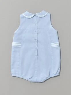 Baby Girls Blue Romper -Stylish Children's Clothing Store 18 02 20 romper flats 038 66195.1619021492