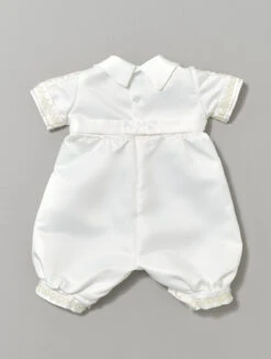 Boys Ivory Christening Romper 10 Boys Ivory Christening Romper -Stylish Children's Clothing Store 18 02 20 romper flats 052 27691.1619021445