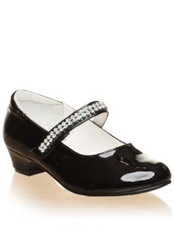 Girls Black Diamant‚Äö√†√∂¬¨¬© Kitten Heel Shoes