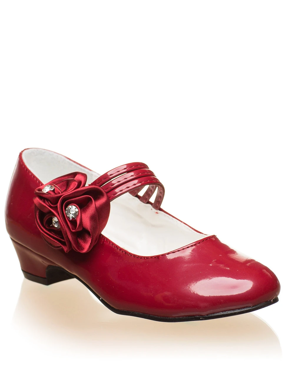 Girls Burgundy Formal Shoes 3 Girls Burgundy Formal Shoes