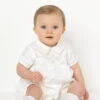 Boys Ivory Christening Romper -Stylish Children's Clothing Store 1 136 149 65521.1619021443