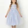 Girls Silver Party Dress -Stylish Children's Clothing Store 1 136 170 17228.1619021444