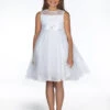 Girls White Flower Girl Dress -Stylish Children's Clothing Store 1 136 44 11291.1619021429