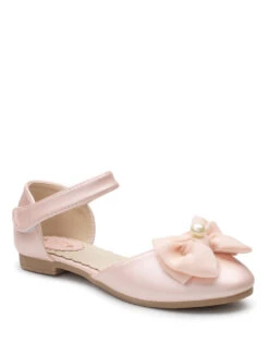 Girls Pink Bridesmaid Shoes