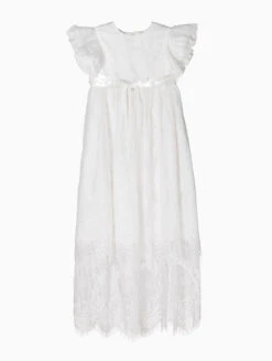 Ivory Christening Gown For Girls 9 Ivory Christening Gown For Girls -Stylish Children's Clothing Store 1 145 18 89103.1619021477