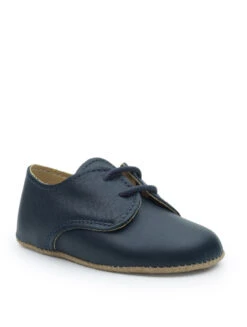 Baby Boys Navy Christening Shoes