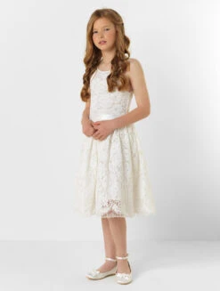 Girls Ivory Eloquence Dress