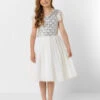 Girls Ivory Wedding Dress 2 Girls Ivory Wedding Dress -Stylish Children's Clothing Store 1 147 95 18765.1619021488