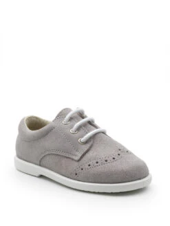 Xiquets Baby Boys Grey Suede Shoes