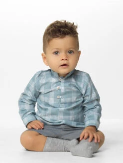 Ancar Baby Boys Green Outfit