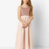 Paisley Of London Girls Rose Gold Dress -Stylish Children's Clothing Store 1 150 25 61121.1619021499