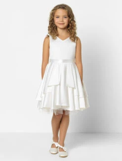 Paisley Of London Girls White Dress