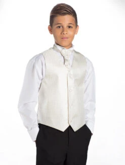Ivory & Black Page Boy Suit