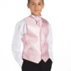 Baby Pink & Black Page Boy Suit