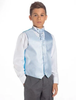 Baby Blue & Grey Page Boy Suit