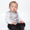 Baby Boys Silver & Black Page Boy Suit -Stylish Children's Clothing Store 1 57 8 20303.1619021380