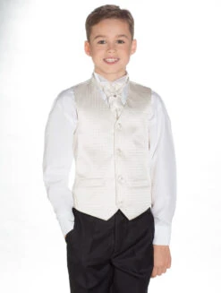 Boys Waistcoat Suit With Matching Cravat -Stylish Children's Clothing Store 1 89 12 45138.1619021387