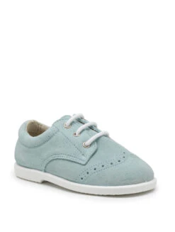 Xiquets Baby Boys Blue Suede Shoes