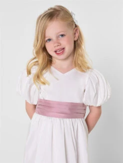 Ivory & Pink Flower Girls Dress - Prim -Stylish Children's Clothing Store 1f60b230 adae 465d 8f99 03d462612bc8 98839.1686916013