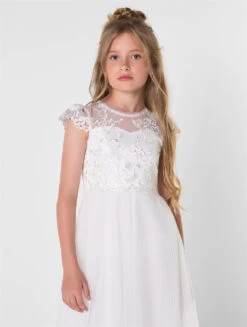 Girls White Prom Dress - Elizabeth -Stylish Children's Clothing Store 21a32dd2 7655 40d1 8247 94f999535385 14135.1689592989