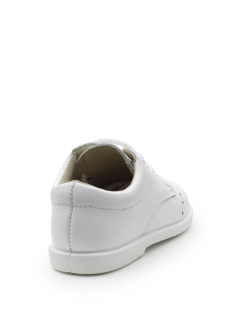 Xiquets Baby Boy White Leather Shoe 5 Xiquets Baby Boy White Leather Shoe - Image 3