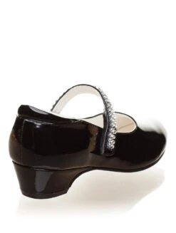 Girls Black Diamant‚Äö√†√∂¬¨¬© Kitten Heel Shoes -Stylish Children's Clothing Store 2 10 58 32511.1622047627
