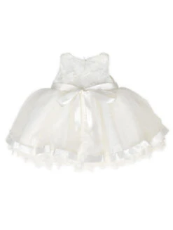 Baby Girls Ivory Flower Girl Dress 12 Baby Girls Ivory Flower Girl Dress -Stylish Children's Clothing Store 2 124 176 72093.1619021448