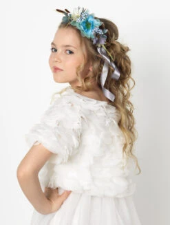 Girls Ivory Flower Girl Cardigan -Stylish Children's Clothing Store 2 124 177 38659.1619021446