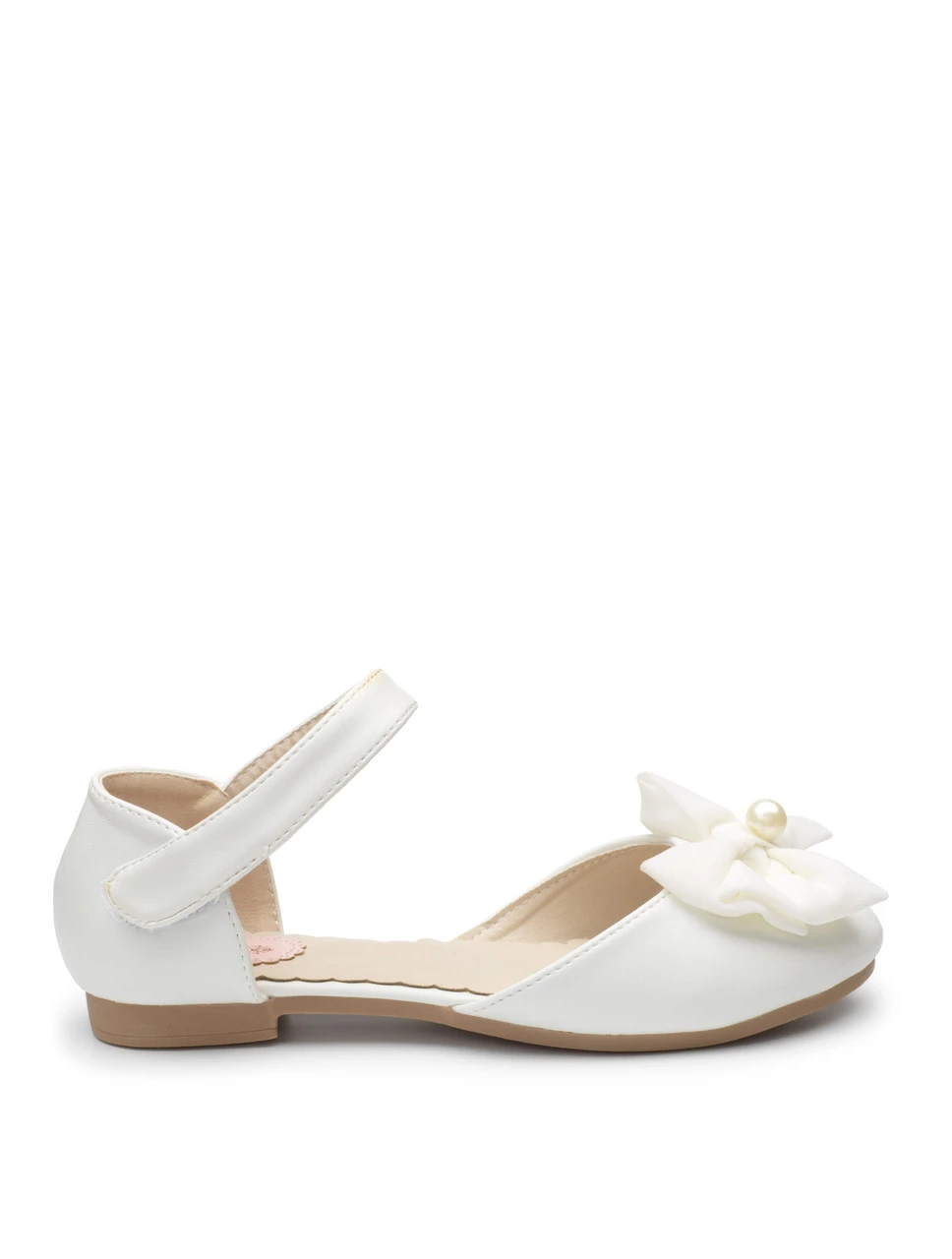 Girls Ivory Bridesmaid Shoes 4 Girls Ivory Bridesmaid Shoes - Image 2