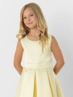 Girls Lemon Flower Girl Dress -Stylish Children's Clothing Store 2 135 87 85477.1619021488