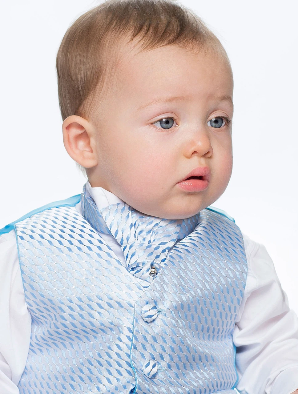 Baby Boys Blue & Black Page Boy Suit 4 Baby Boys Blue & Black Page Boy Suit - Image 2