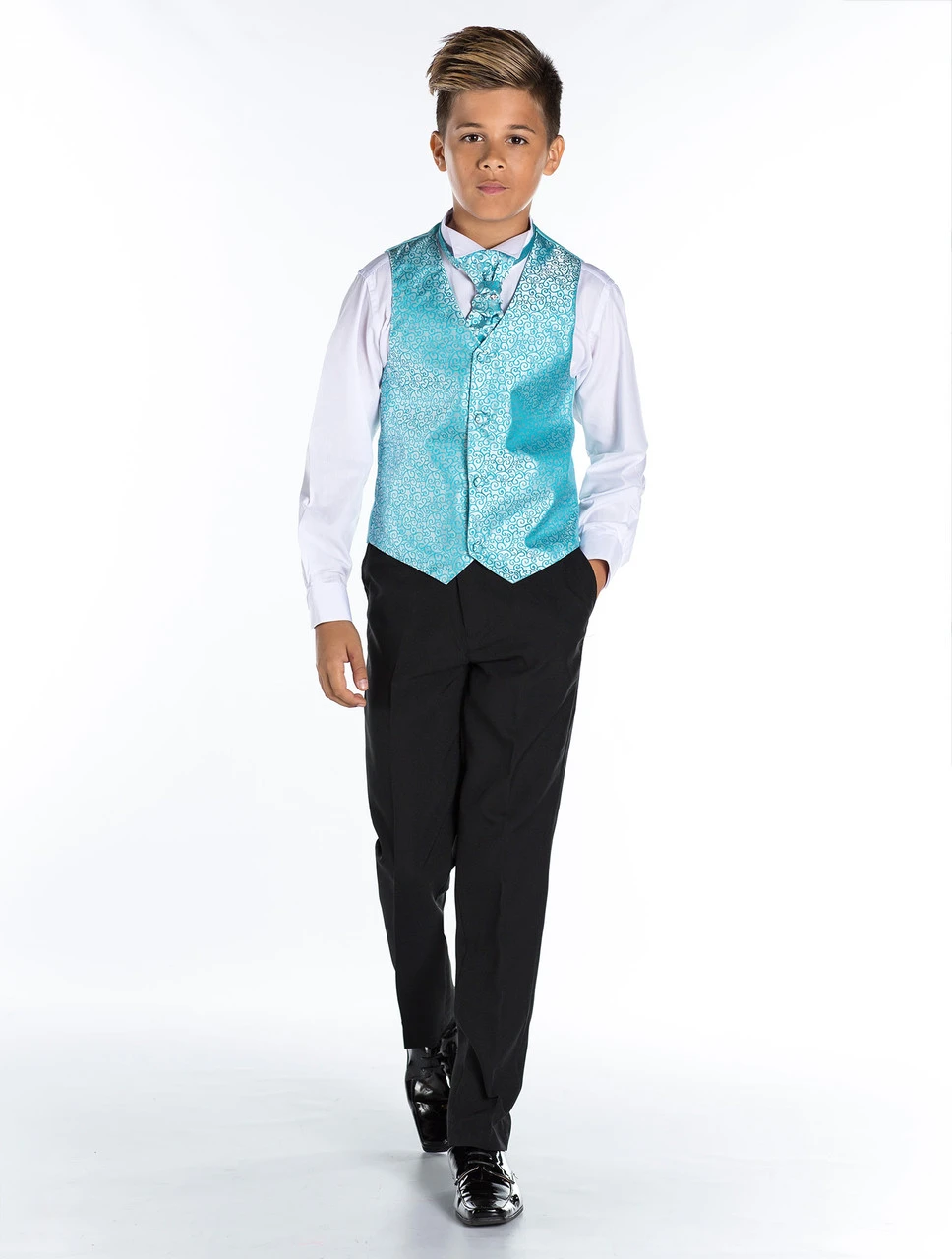 Boys Waistcoat Suit 4 Boys Waistcoat Suit - Image 2