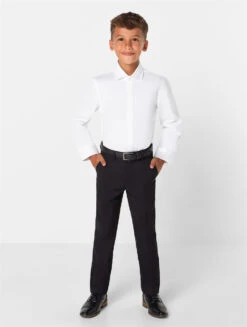 Boys White Concealed Button Shirt -Stylish Children's Clothing Store 34c8cef4 6ac3 4e94 97e1 ef48eccd44ef 71534.1667559347