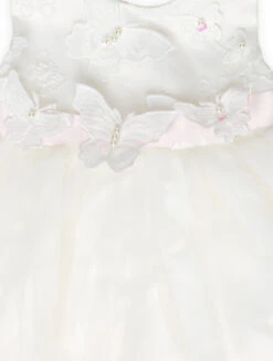 Baby Girls Ivory & Pink Flower Girl Dress 11 Baby Girls Ivory & Pink Flower Girl Dress -Stylish Children's Clothing Store 3 102 156 22453.1619021447