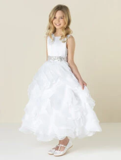 Girls White Communion Dress 9 Girls White Communion Dress -Stylish Children's Clothing Store 3 111 5 84184.1619021482