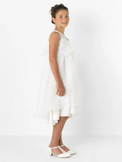 Angel & Rocket Girls Ivory Flower Girl Dress -Stylish Children's Clothing Store 3 112 33 89021.1619021484
