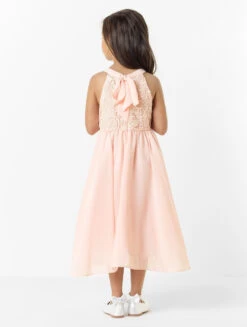 Girls Pale Pink Flower Girl Dress 9 Girls Pale Pink Flower Girl Dress -Stylish Children's Clothing Store 3 112 77 1 05132.1619021490