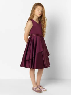 Paisley Of London Girls Wine Dress -Stylish Children's Clothing Store 3 114 30 98880.1619021502