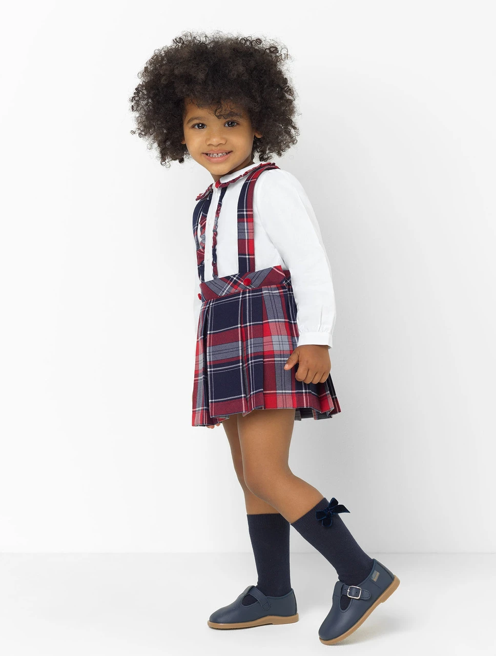 Patachou Baby Girls Tartan Outfit 5 Patachou Baby Girls Tartan Outfit - Image 3