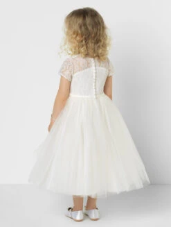 Sarah Louise Girls Ivory Dress 7 Sarah Louise Girls Ivory Dress -Stylish Children's Clothing Store 3 114 71 80217.1619021506