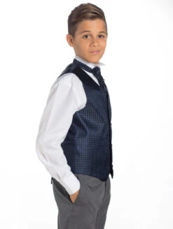 Baby Navy & Grey Page Boy Suit -Stylish Children's Clothing Store 3 24 14 98919.1619021375