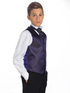 Purple & Black Page Boy Suit -Stylish Children's Clothing Store 3 24 8 25241.1619021375