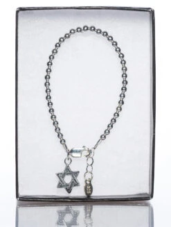 Boys Silver Star Of David Bracelet -Stylish Children's Clothing Store 3 29 7 15143.1619021359